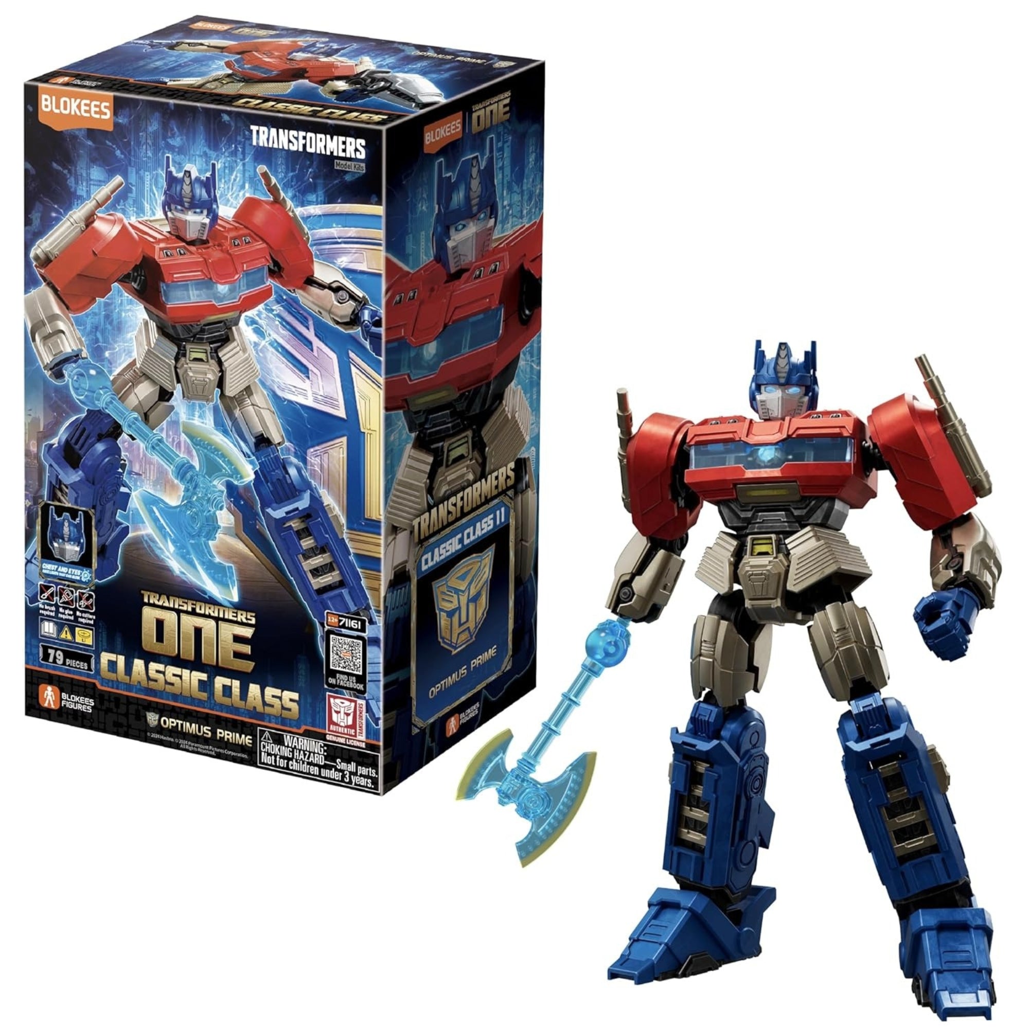 Blokees Transformers Classic Class 11 Optimus Prime Action Figure Blokees Yallatoys