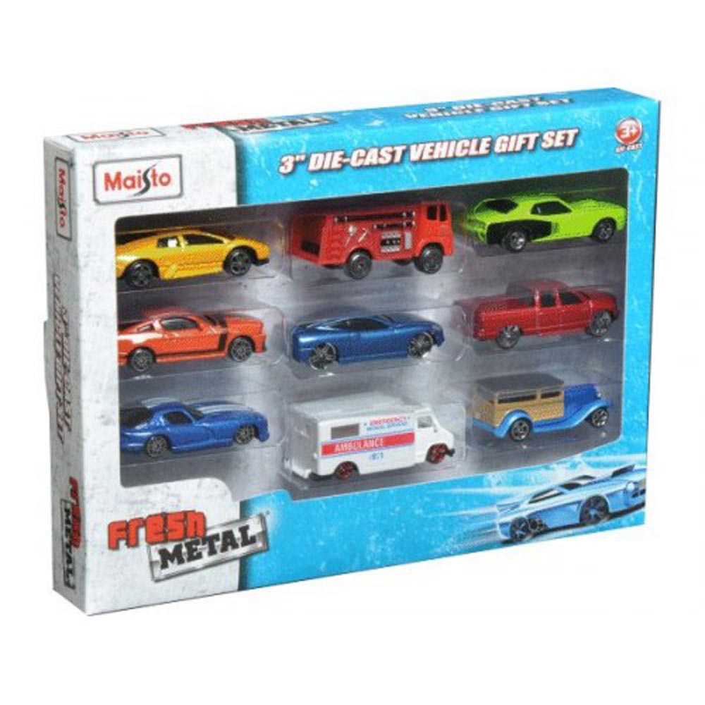 Buy Maisto Fresh Metal 9 Pack | Yallatoys.com