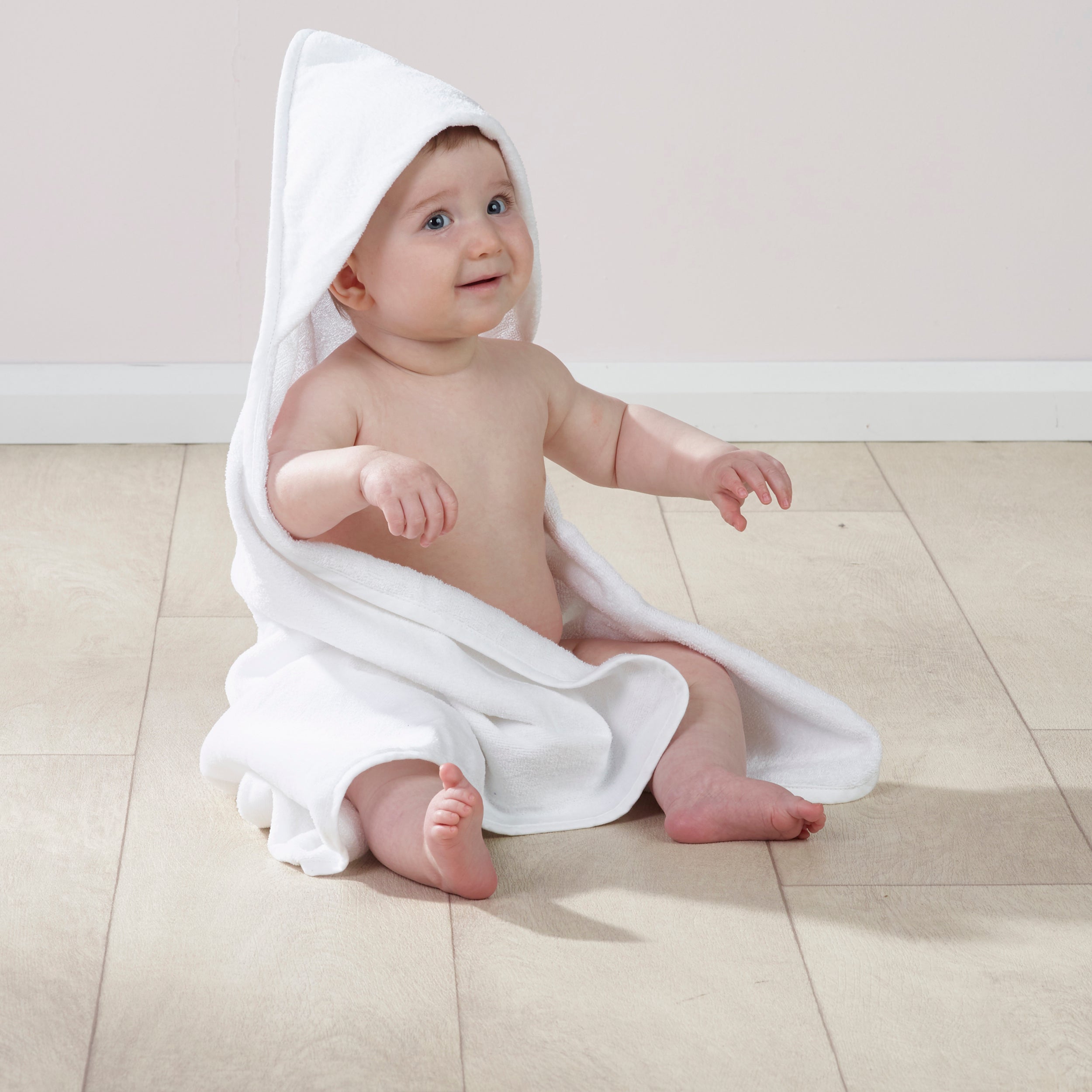 Kinder Valley White Hooded Towel Kinder Valley Yallatoys
