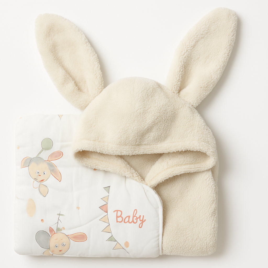 Kinder Valley Bunny Cuddle Cape Towel Kinder Valley Yallatoys
