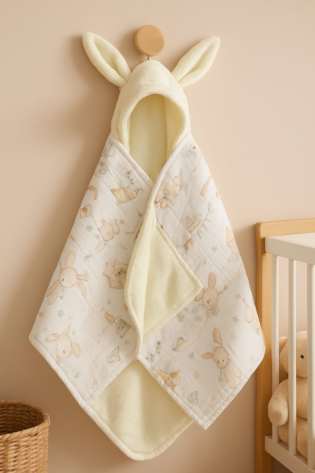 Kinder Valley Bunny Cuddle Cape Towel Kinder Valley Yallatoys