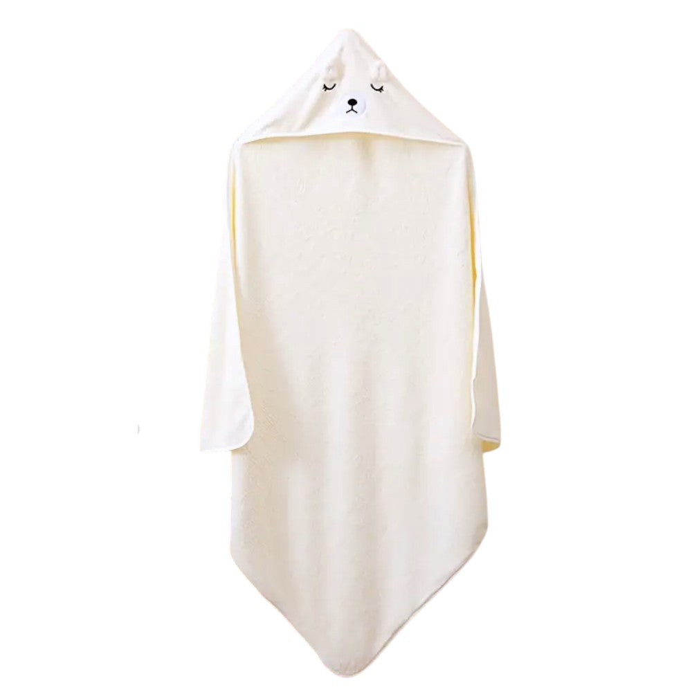 Kinder Valley White Bear Hooded Towel Kinder Valley Yallatoys