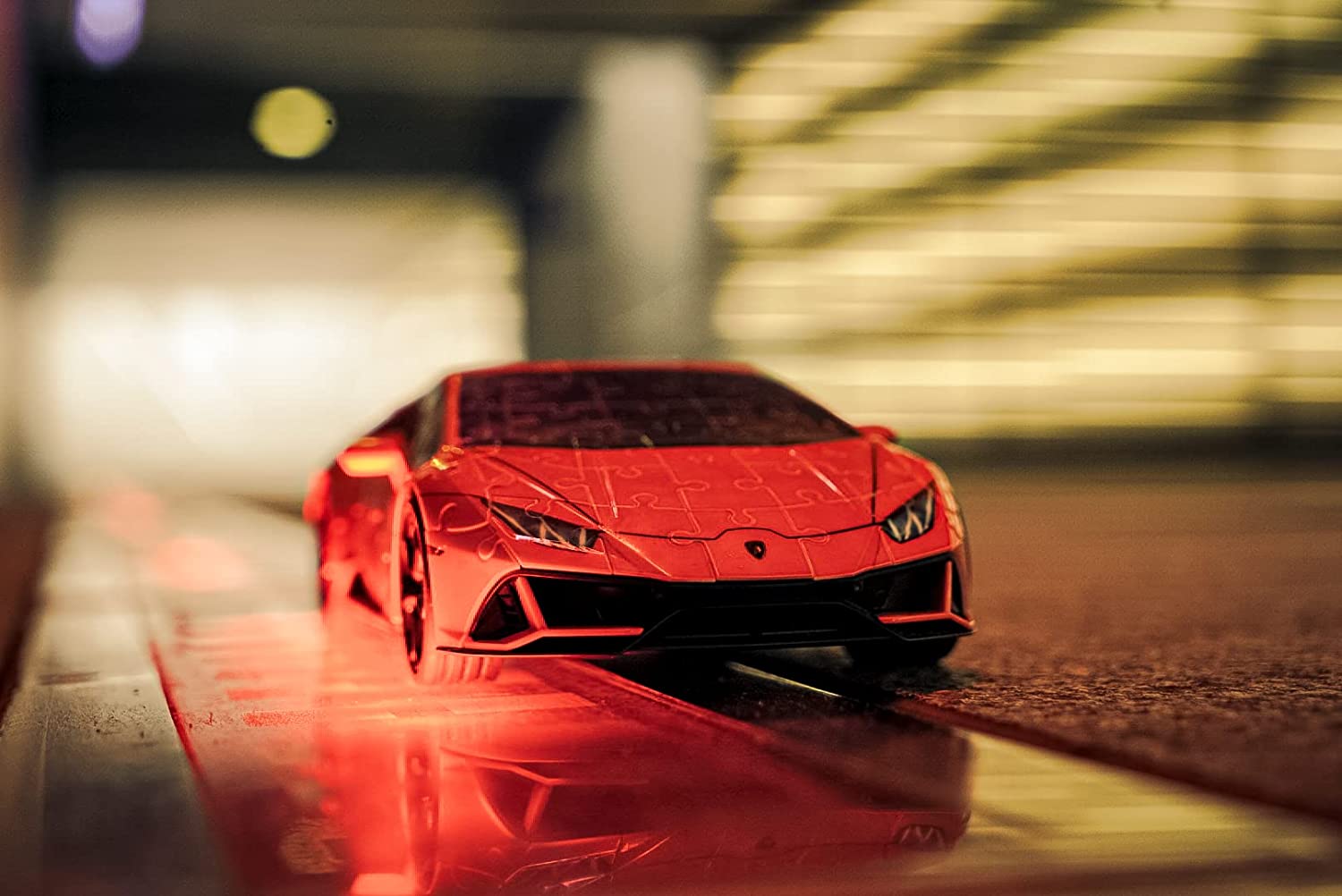 Buy Ravensburger Lamborghini Huracan EVO 108 Piece 3D Jigsaw Puzzle | Yallatoys.com