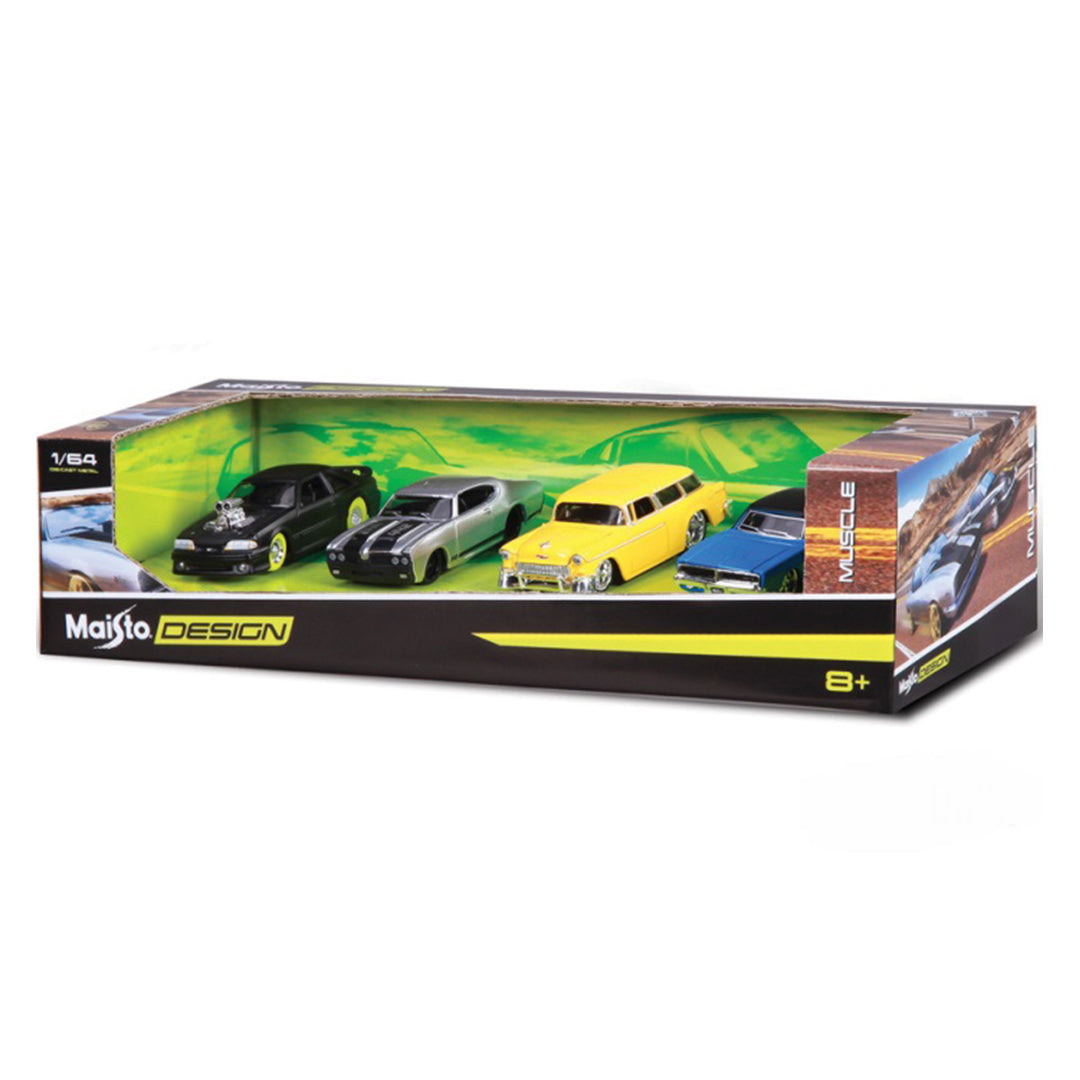 Buy Maisto Classic Designed Themed Cars 4 Pieces Pack (Sold Separately Subject To Availability) | Yallatoys.com