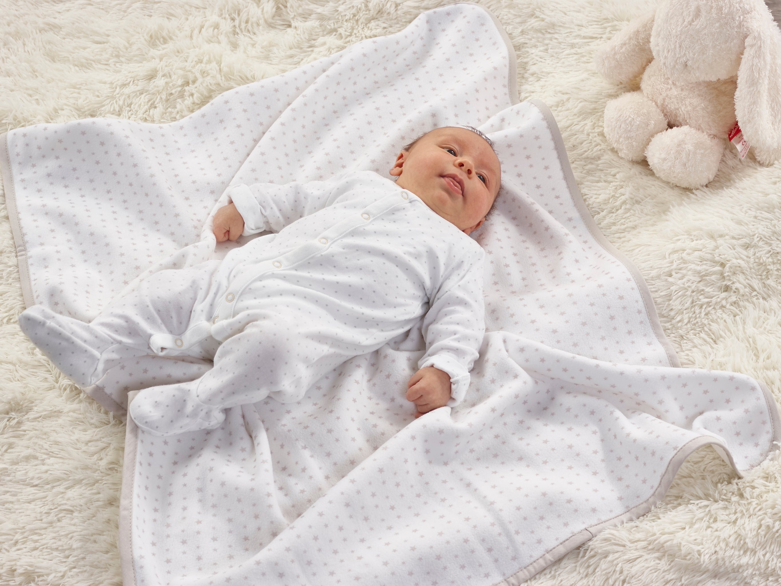 Kinder Valley Stars Print Fleece Blanket Kinder Valley Yallatoys