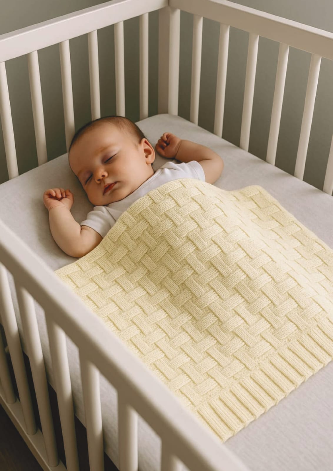 Kinder Valley Bamboo Weave Cotton knitted Blanket Kinder Valley Yallatoys