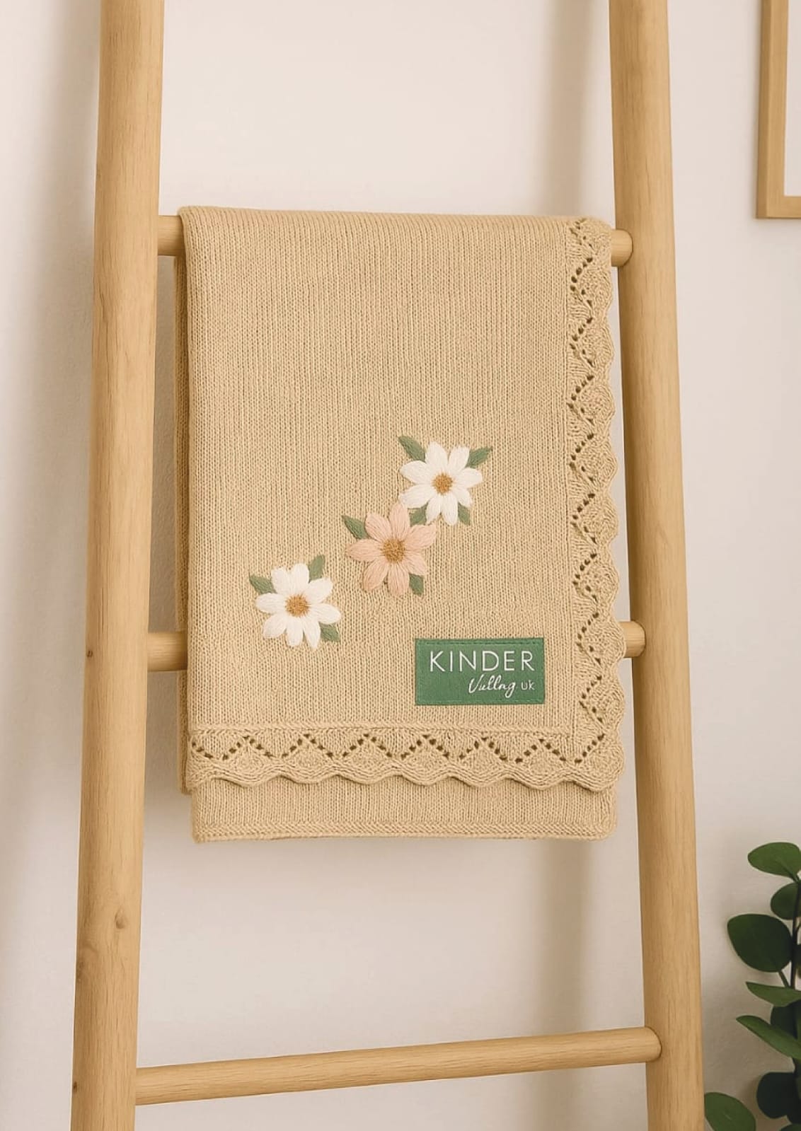 Kinder Valley PetalLoom Cotton Knitted Blanket Kinder Valley Yallatoys