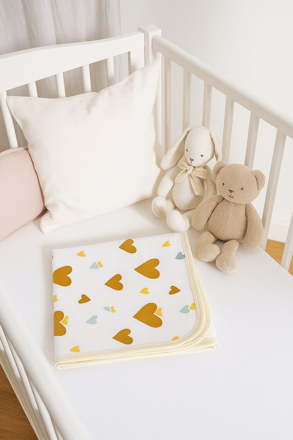 Kinder Valley Softspell Heart Blanket Reversible Blanket Kinder Valley Yallatoys