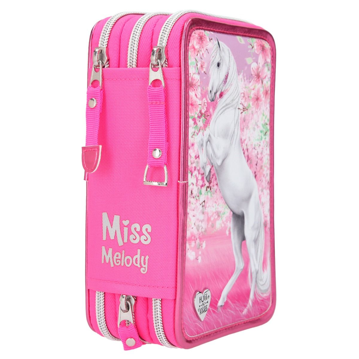 Buy Top Model Miss Melody Triple Pencil Case Cherry Blossom | Yallatoys.com