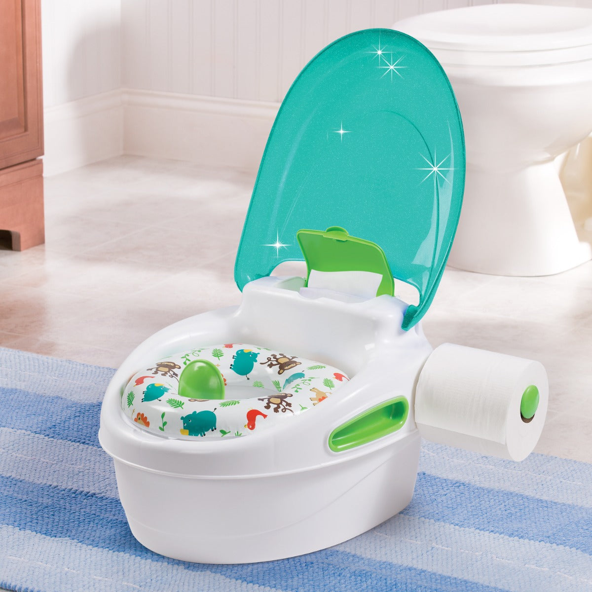 Summer Infant Step By Step Potty  Blue Summer Infant Yallatoys