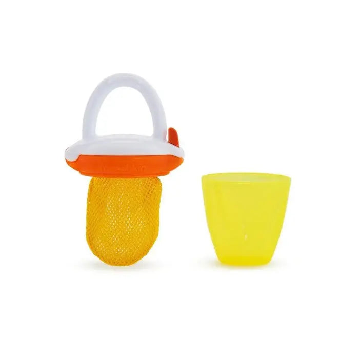 Munchkin Deluxe Fresh Food Feeder Yellow & Orange Munchkin Yallatoys