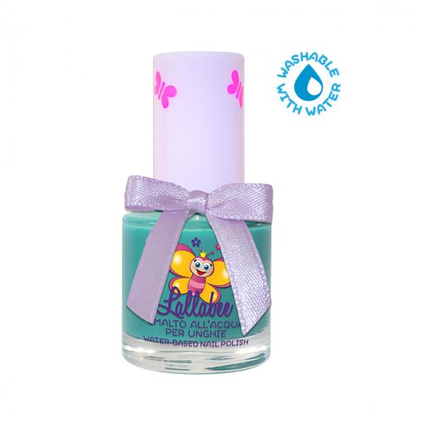 Buy Lallabee Pearly Green Washable Nail Polish Enamel L’isola che non C E | Yallatoys.com