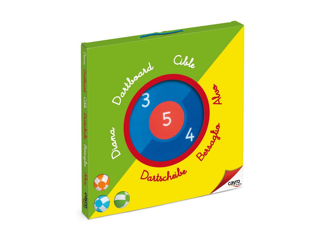 Buy Cayro Safety Dartboard Classic With Balls | Yallatoys.com