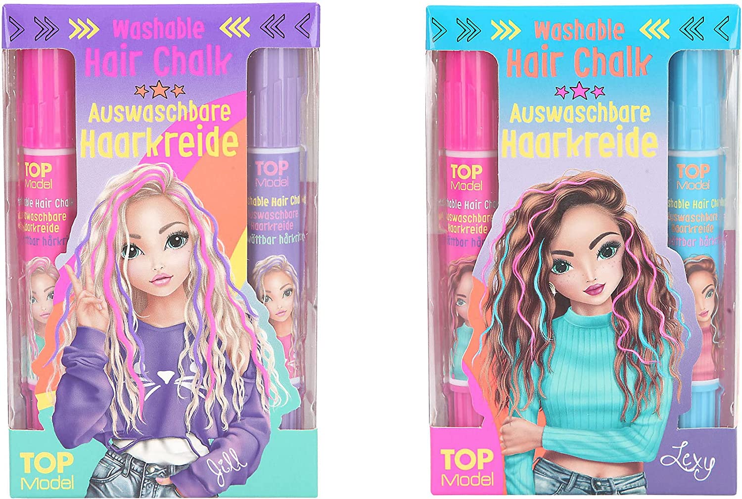 Buy Top Model Hair Coloring Chalk Pens (Sold Separately Subject to Availability) | Yallatoys.com