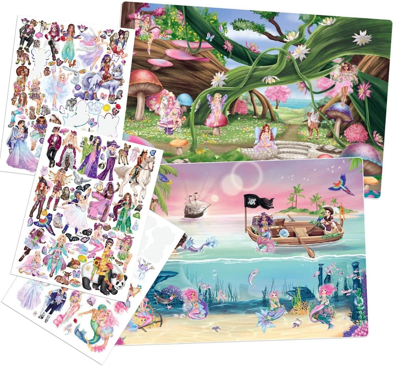 Buy Top Model Fantasy Sticker World | Yallatoys.com