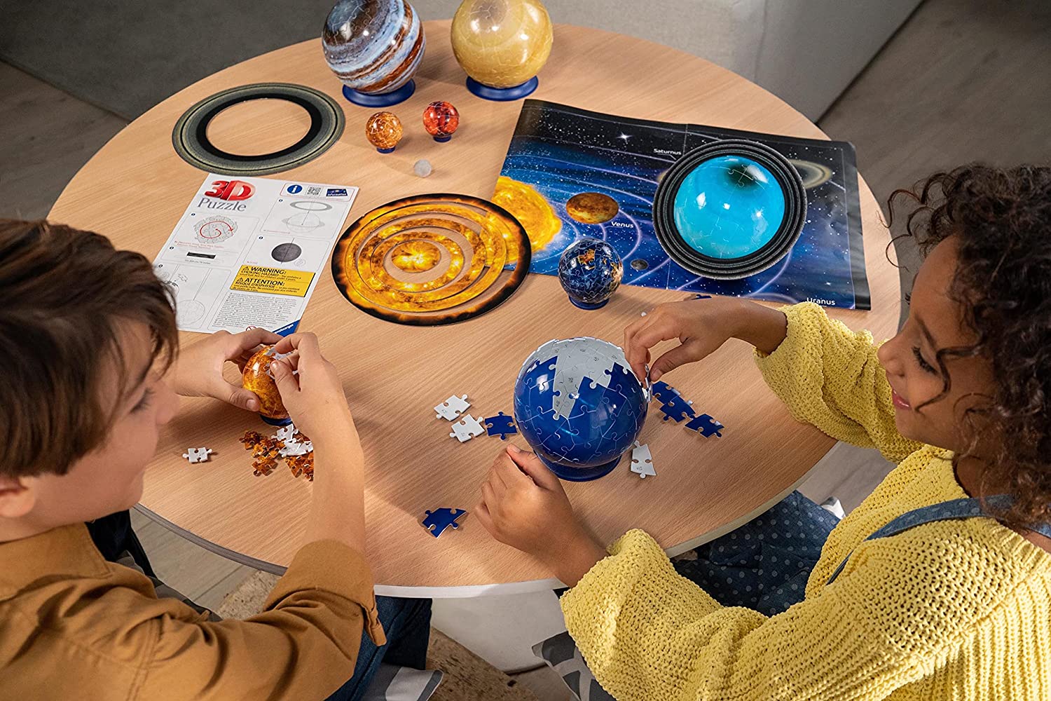 Buy Ravensburger 108pcs 3D Puzzle Solar System | Yallatoys.com