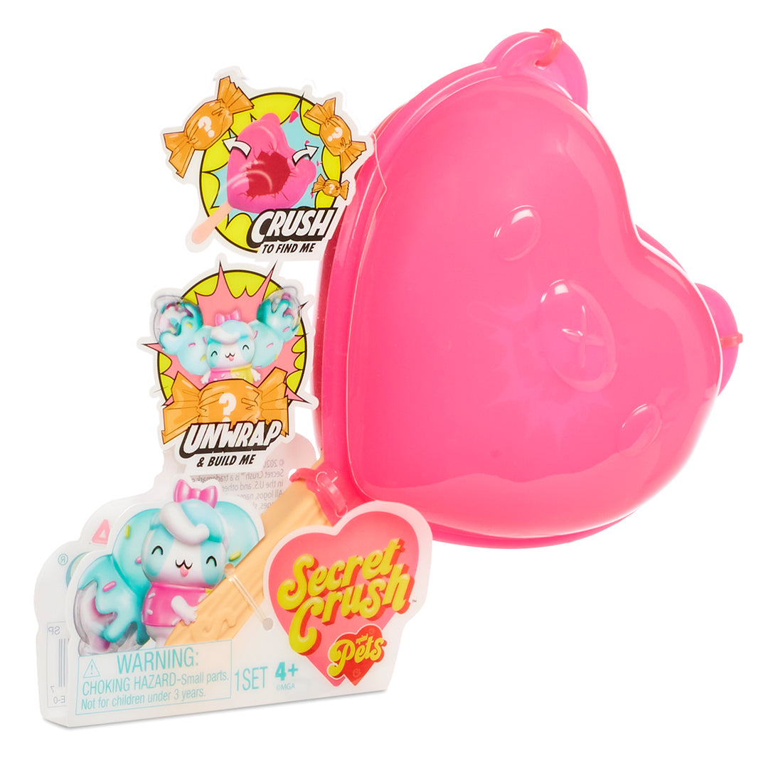 Buy Secret Crush Mini Pets  Smash Unbox Sweet Themed Mini Pet (Sold Separately Subject To Availability) | Yallatoys.com