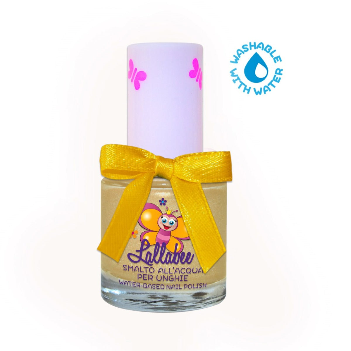 Buy Lallabee Pearly Banana Split Water Based Nail Polish | Yallatoys.com