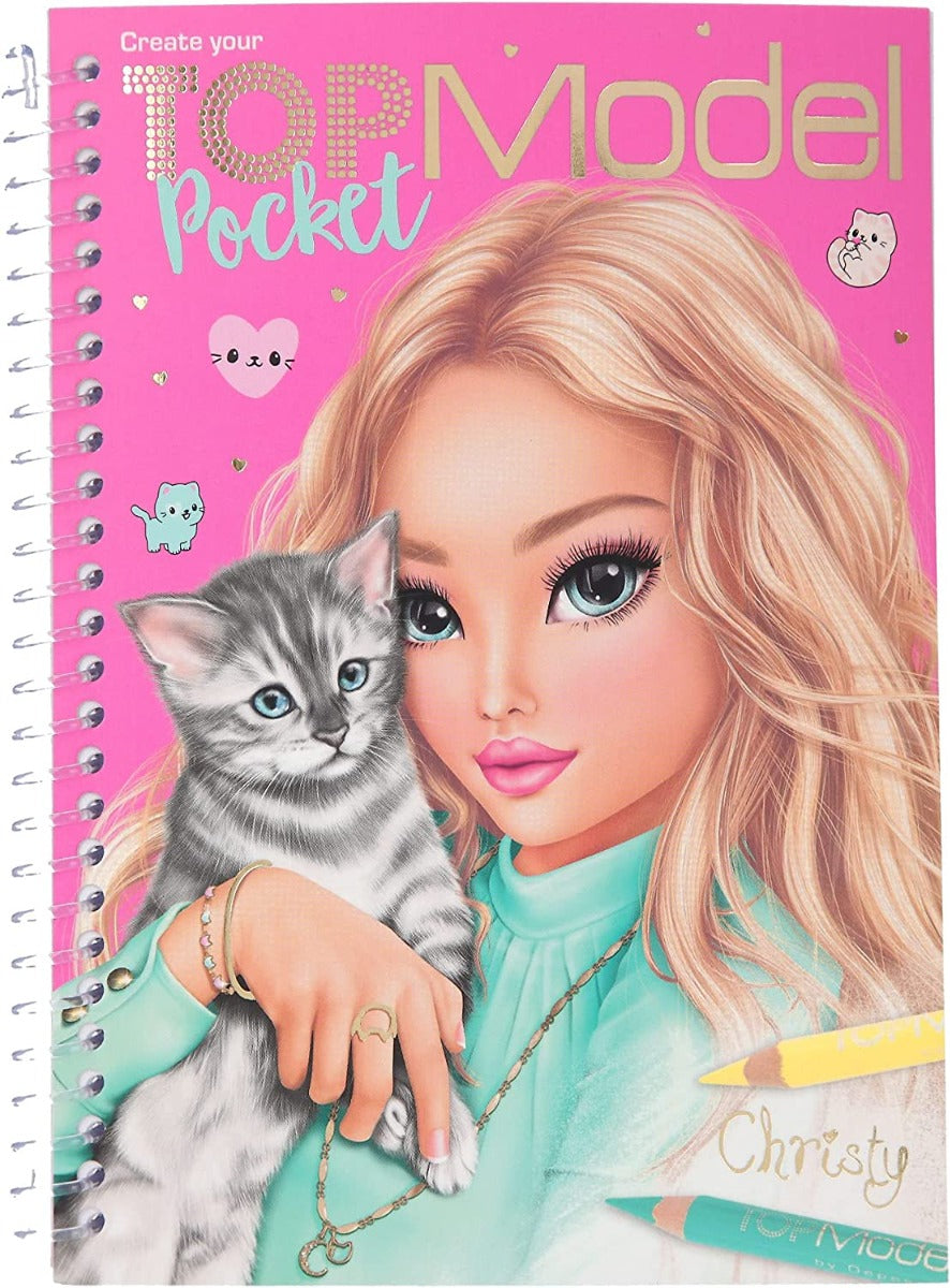 Buy Top Model Pocket Colouring Book with 120 Pages | Yallatoys.com