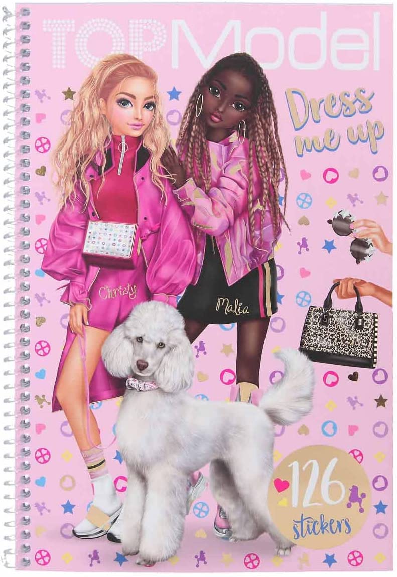 Buy Top Model Dress Me Up Bling Bling Sticker Book | Yallatoys.com