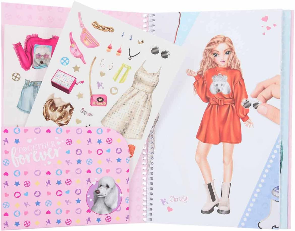 Buy Top Model Dress Me Up Bling Bling Sticker Book | Yallatoys.com