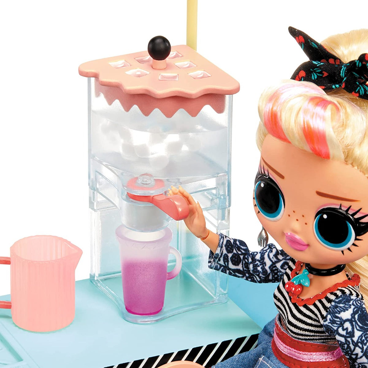 Buy LOL Surprise OMG to Go Diner Playset with 45+ Surprises Miss Sundae Exclusive Fashion Doll | Yallatoys.com