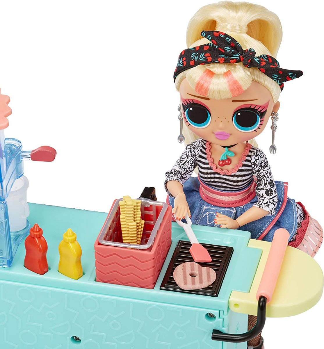 Buy LOL Surprise OMG to Go Diner Playset with 45+ Surprises Miss Sundae Exclusive Fashion Doll | Yallatoys.com