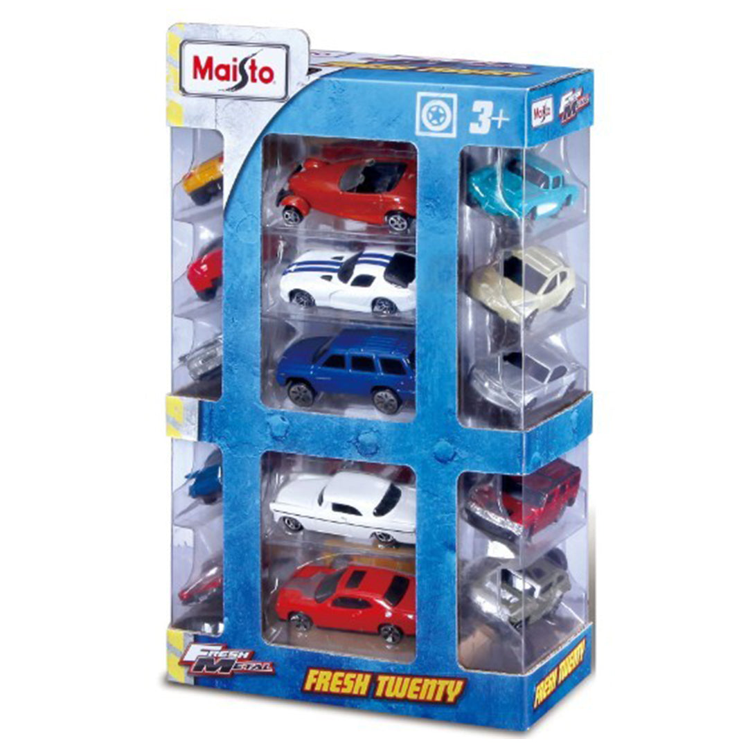 Buy Maisto 20 Pc Vehicle Pack | Yallatoys.com