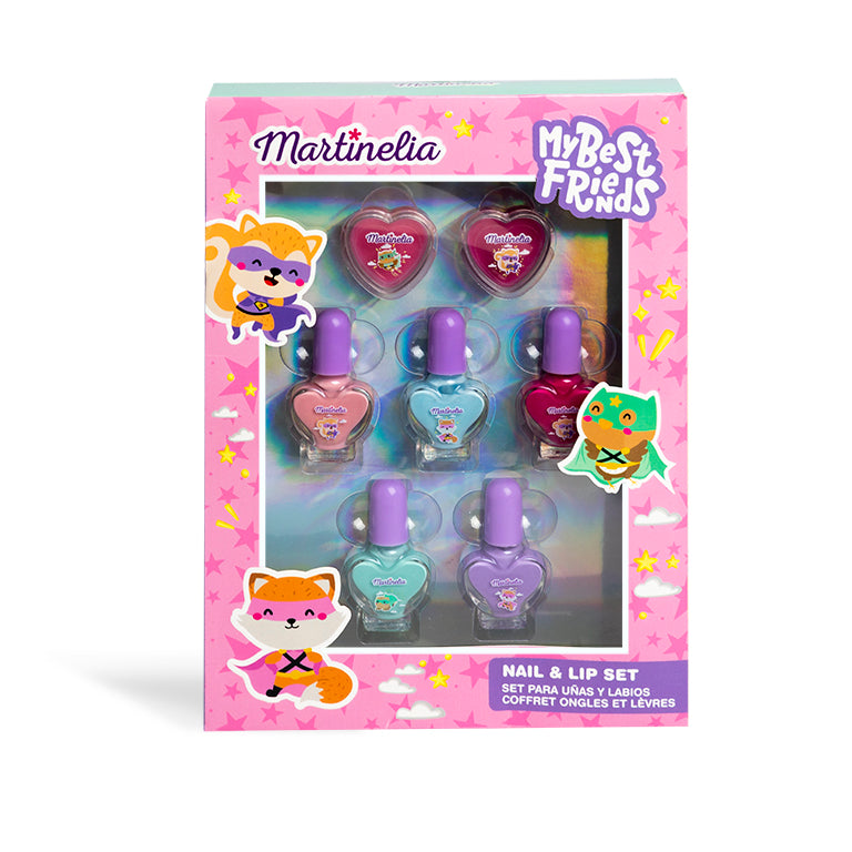 Martinelia My Best Friends Nails and Lips Set Martinelia Yallatoys