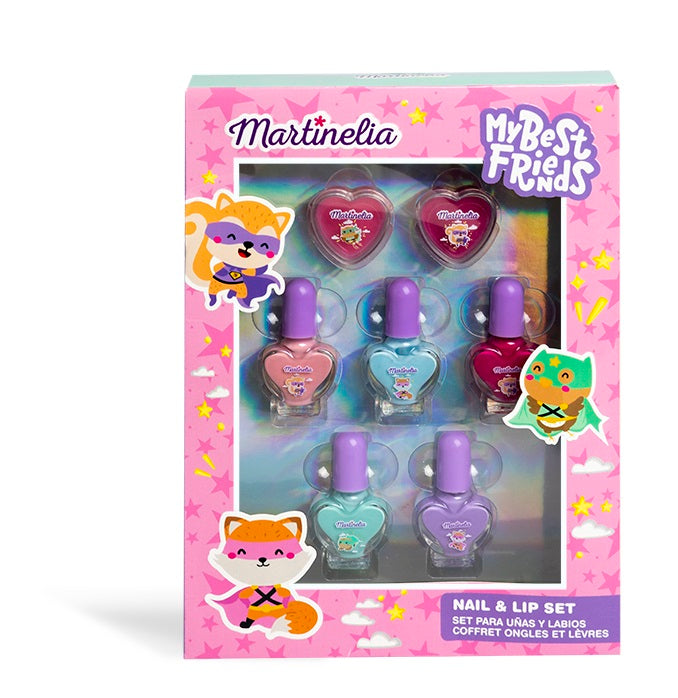 Martinelia My Best Friends Nails and Lips Set Martinelia Yallatoys