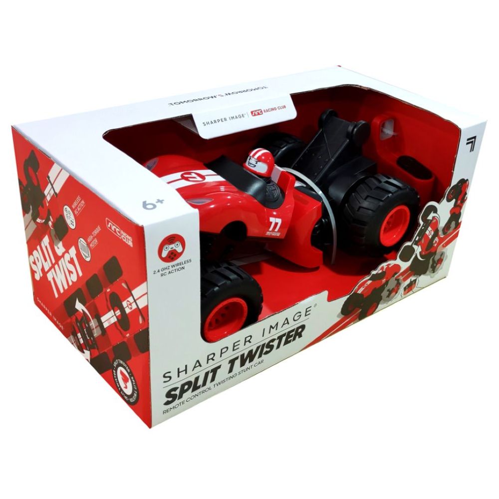 Buy Sharper Image Remote Control Split Twister Car Red | Yallatoys.com