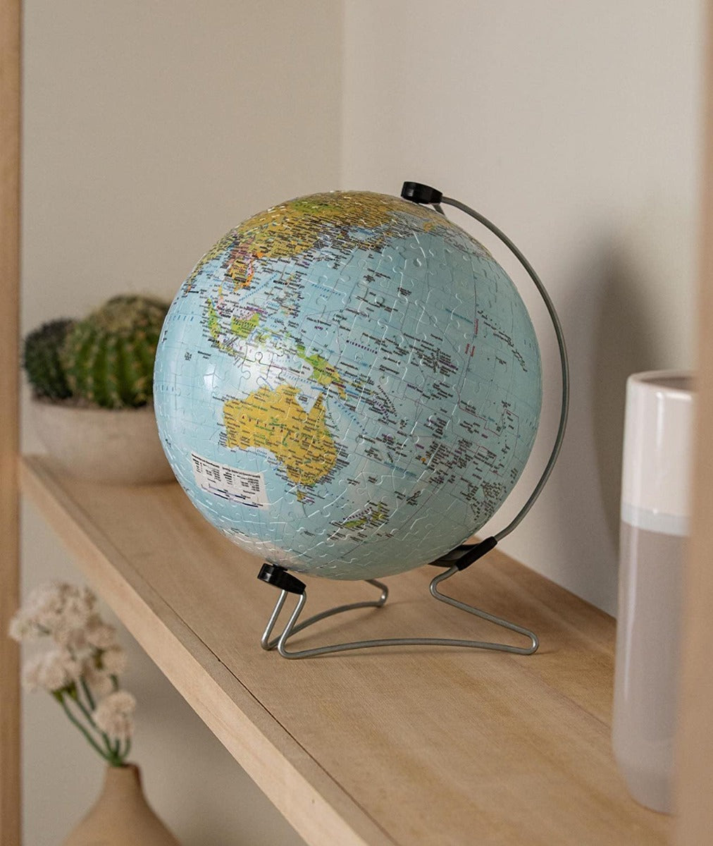 Buy Ravensburger World Globe V Stand 540pcs 3D Jigsaw Puzzle | Yallatoys.com