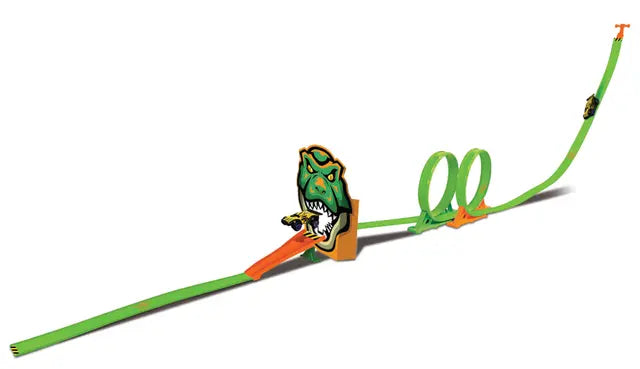 Buy Maisto Playset Challenge Dino Adventure Double Loop With 1 Car | Yallatoys.com