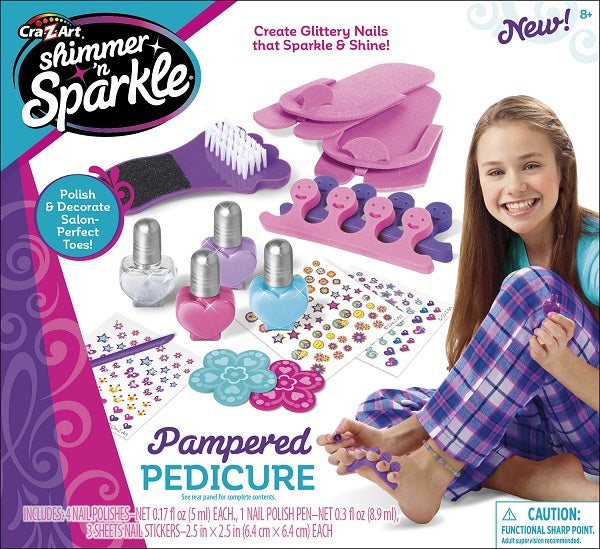 Buy Shimmer N Sparkle Pampered Pedicure | Yallatoys.com