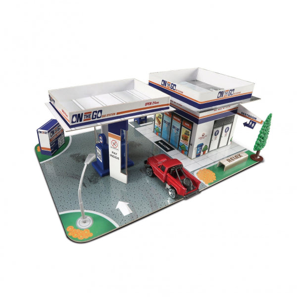 Buy Maisto Fresh Metal Build N Play Gas Pump Playset | Yallatoys.com