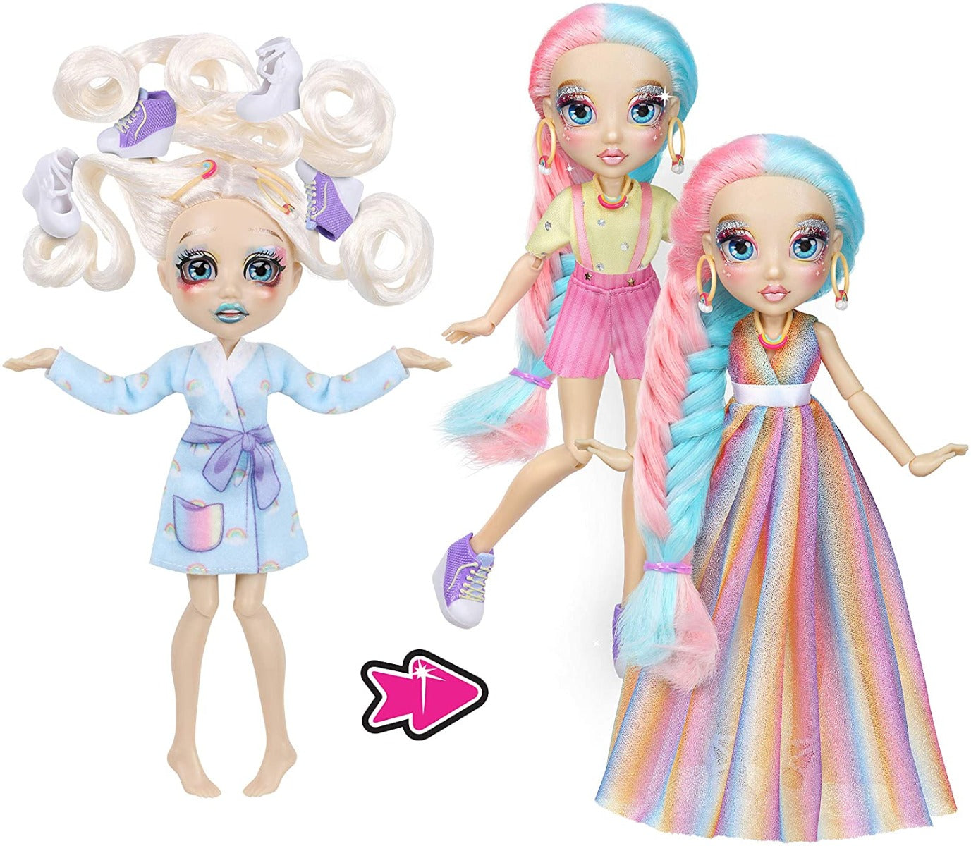 Buy Failfix 2Dreami Epic Color N Style Makeover Doll Pack | Yallatoys.com