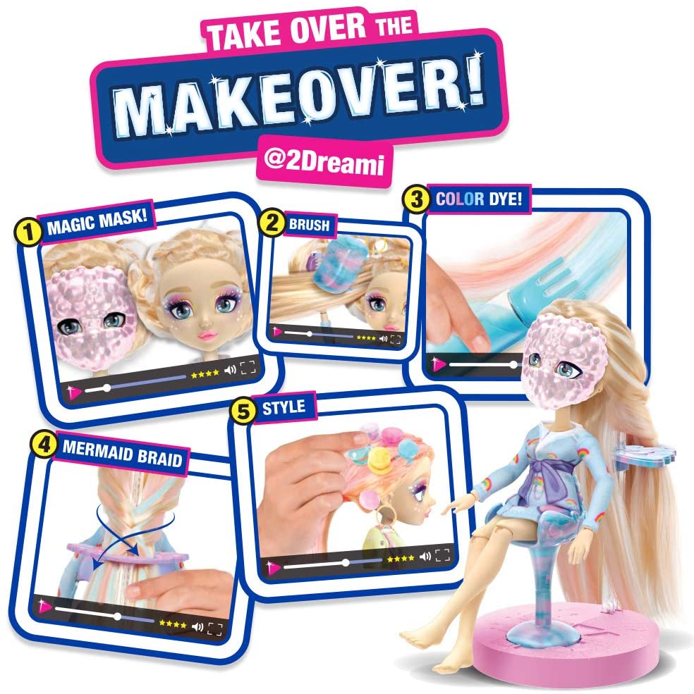 Buy Failfix 2Dreami Epic Color N Style Makeover Doll Pack | Yallatoys.com