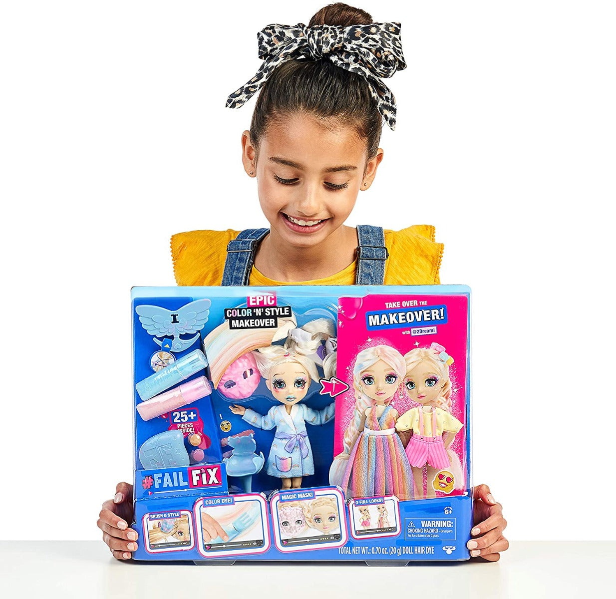 Buy Failfix 2Dreami Epic Color N Style Makeover Doll Pack | Yallatoys.com