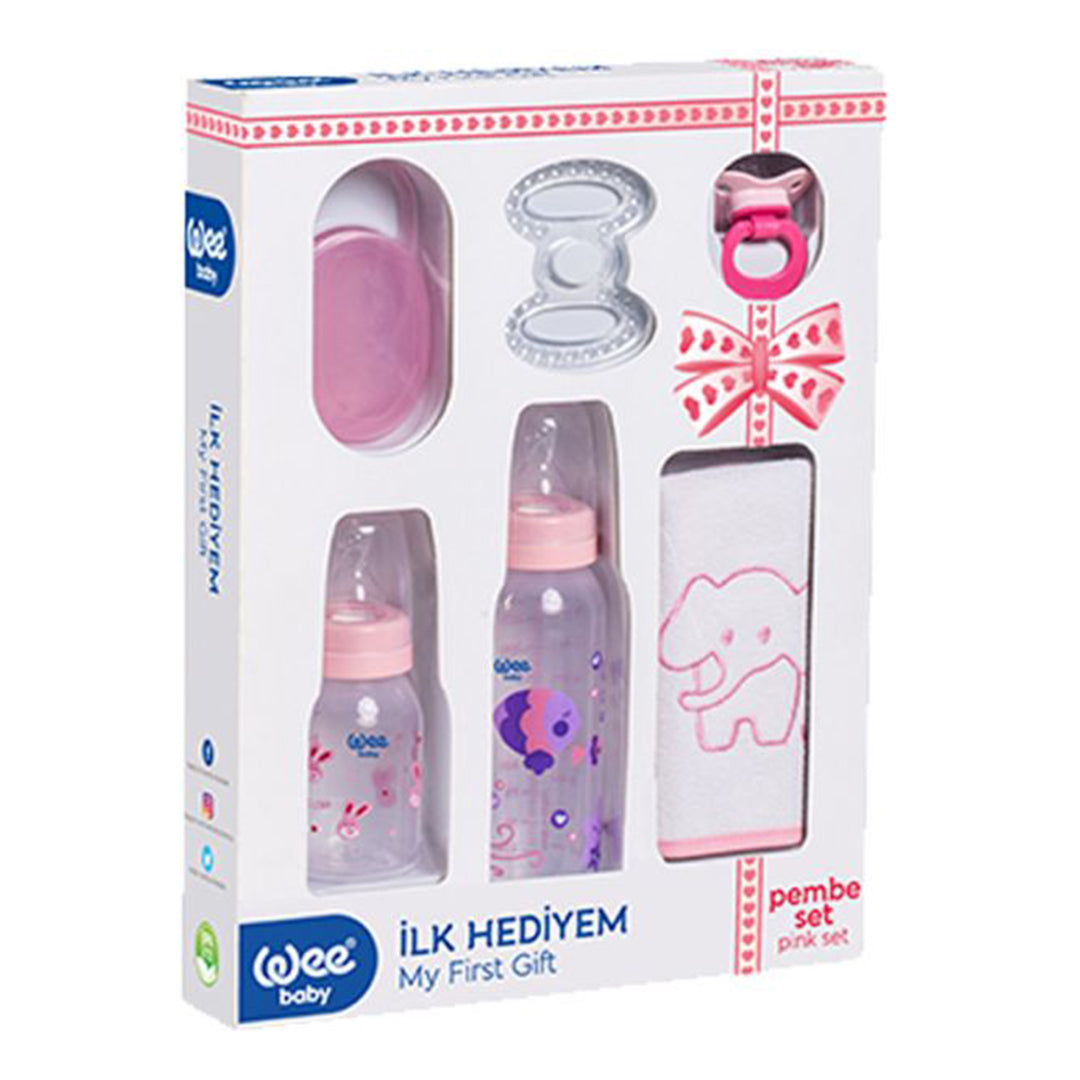 Buy Wee Baby Gift Set Pink | Yallatoys.com