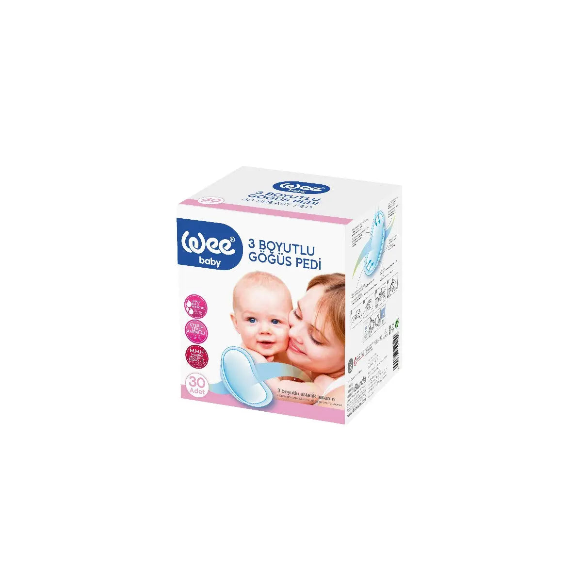 Hi Grip Breast Pad (30 Pcs) Yallamomz