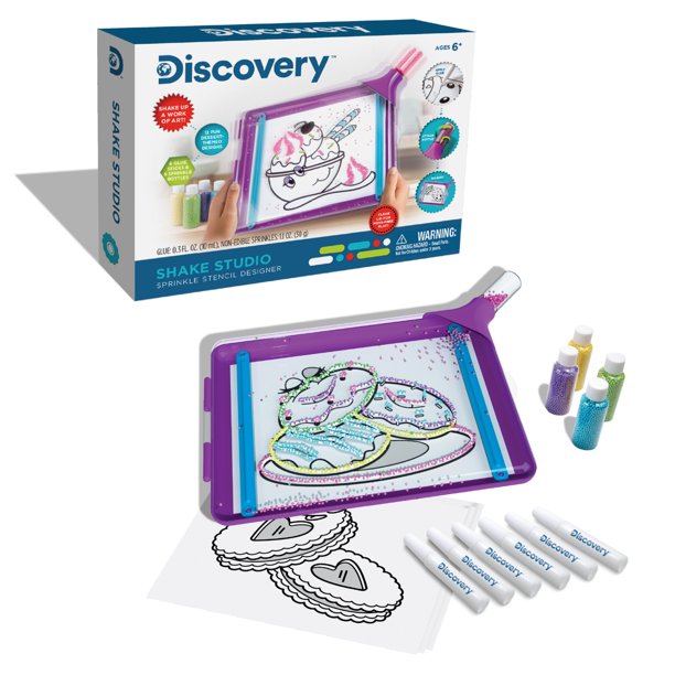 Buy Discovery Mind Blown Toy Art Board Shake And Sprinkle | Yallatoys.com