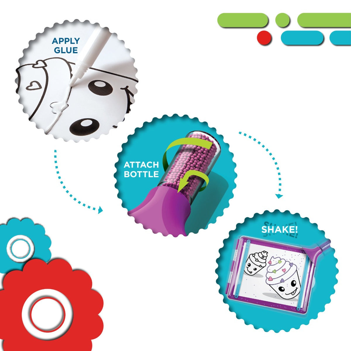 Buy Discovery Mind Blown Toy Art Board Shake And Sprinkle | Yallatoys.com