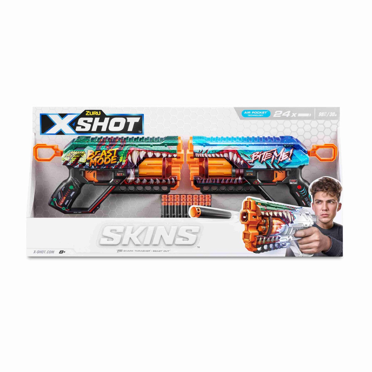 Buy X Shot Griefer Double Pack with 24 Darts | Yallatoys.com
