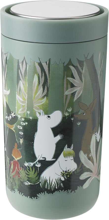 Buy Shelton Moomin Thermal Flask 200ml Dusty Green | Yallatoys.com