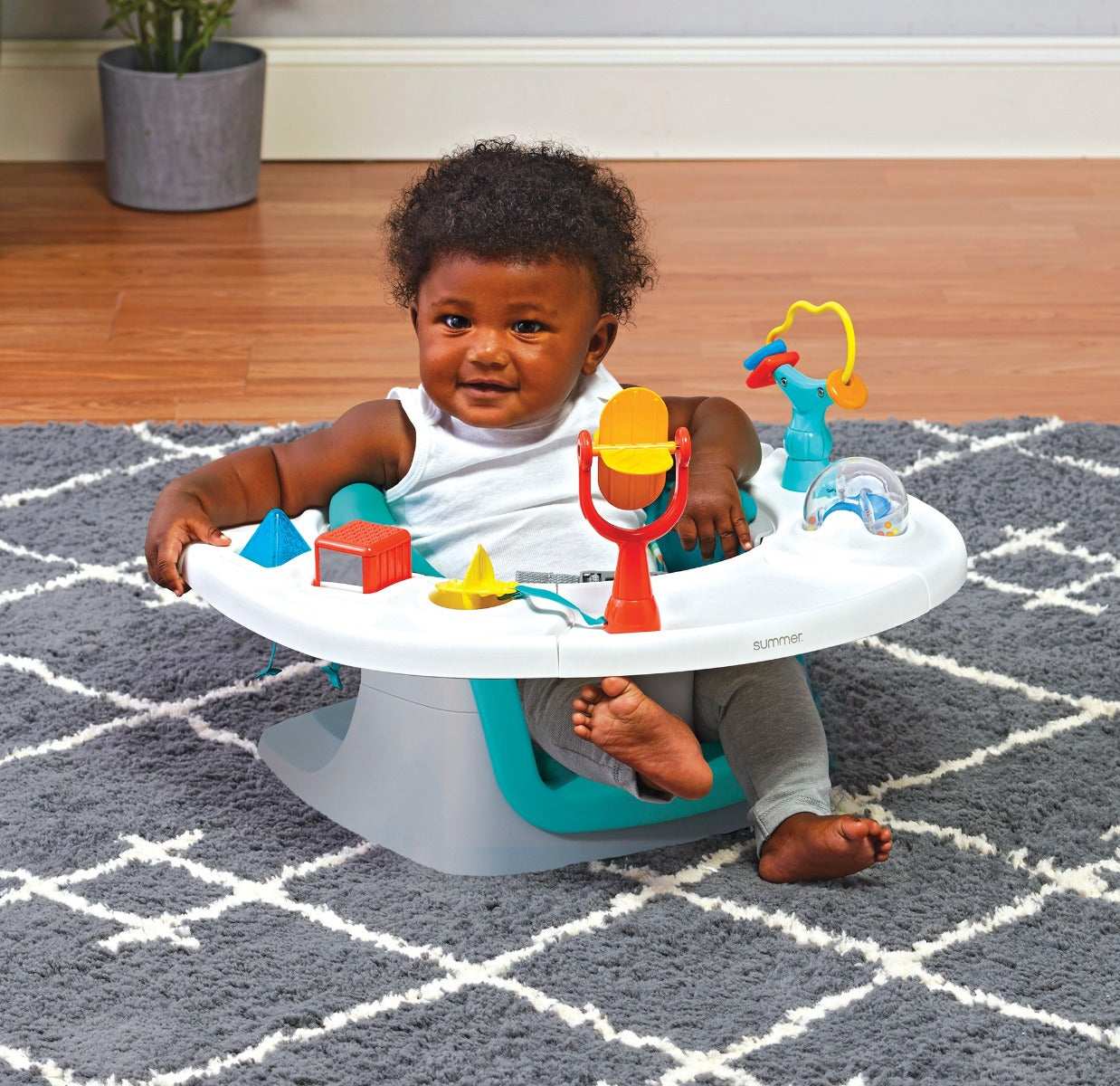 Summer Infant 4 In 1 Superseat Blue Summer Infant Yallatoys