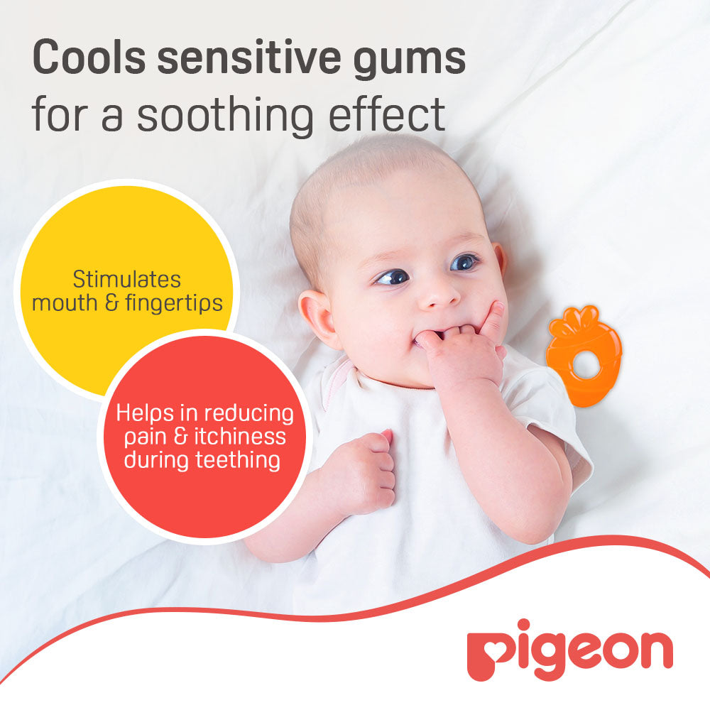 Pigeon Cooling Teether Carrot Pigeon Yallatoys