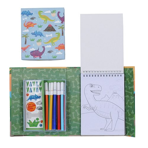 Buy Tiger Tribe Colouring Set Dinosaurs | Yallatoys.com
