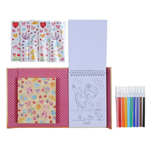 Buy Tiger Tribe Colouring Set Ballet | Yallatoys.com