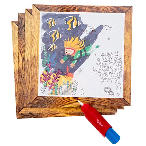 Buy Tiger Tribe Magic Painting World Ocean | Yallatoys.com
