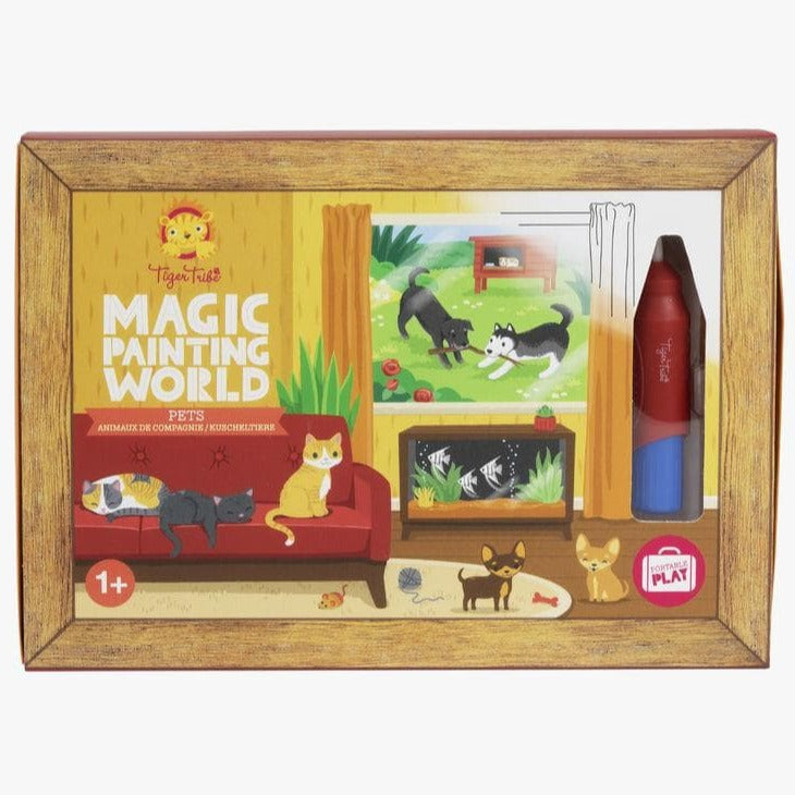 Buy Tiger Tribe Magic Painting World Pets | Yallatoys.com